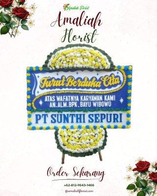 Papan Bunga Duka di Eris