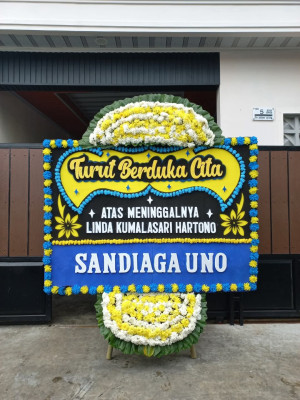 Papan Bunga Duka di Eris